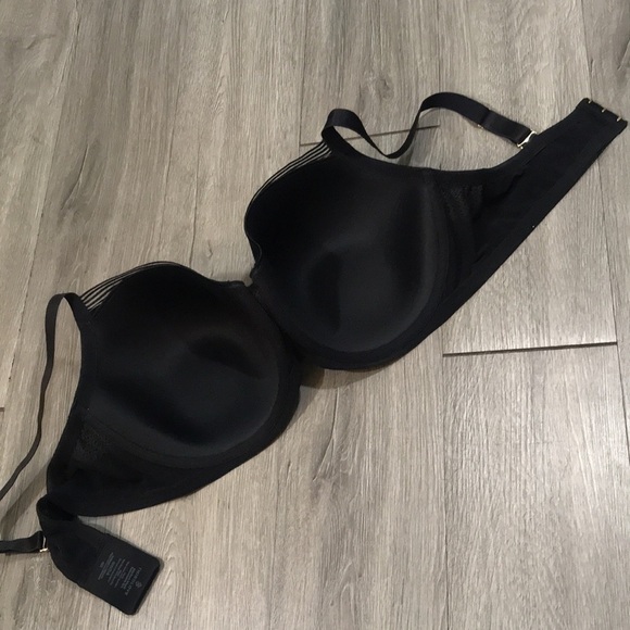 ThirdLove Modern Mesh Black Balconette Bra size 42E - Picture 7 of 9